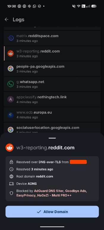 ADNS screenshot 5
