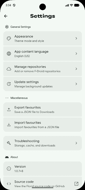 florid screenshot 2