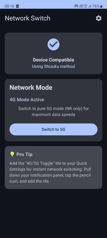 NetworkSwitch screenshot 1