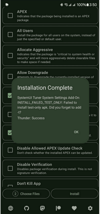 InstallWithOptions screenshot 5