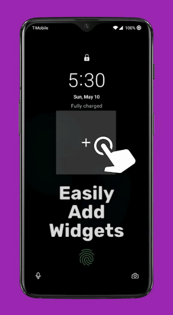Lockscreen Widgets screenshot 2