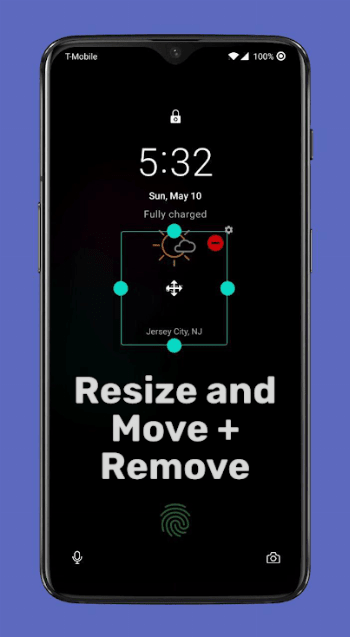 Lockscreen Widgets screenshot 4